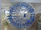 Kundenspezifischer blauer aufblasbarer Zorb-Ball/Vergnügungspark-Hamster-Bälle für Menschen fournisseur